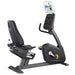 Steelflex PR10 Commercial Recumbent Bike with extended monitor