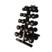 T-HDR VTX  Aerobic Dumbbell Rack with Neoprene Dumbbells