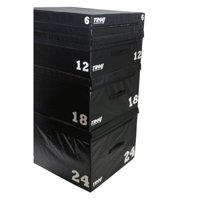 T-PLYO-PAC TROY  Soft Foam Stackable Plyo Box Set