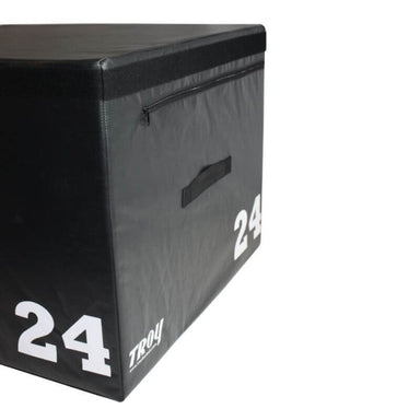 T-PLYO Troy Padded Black Plyo Box 24in