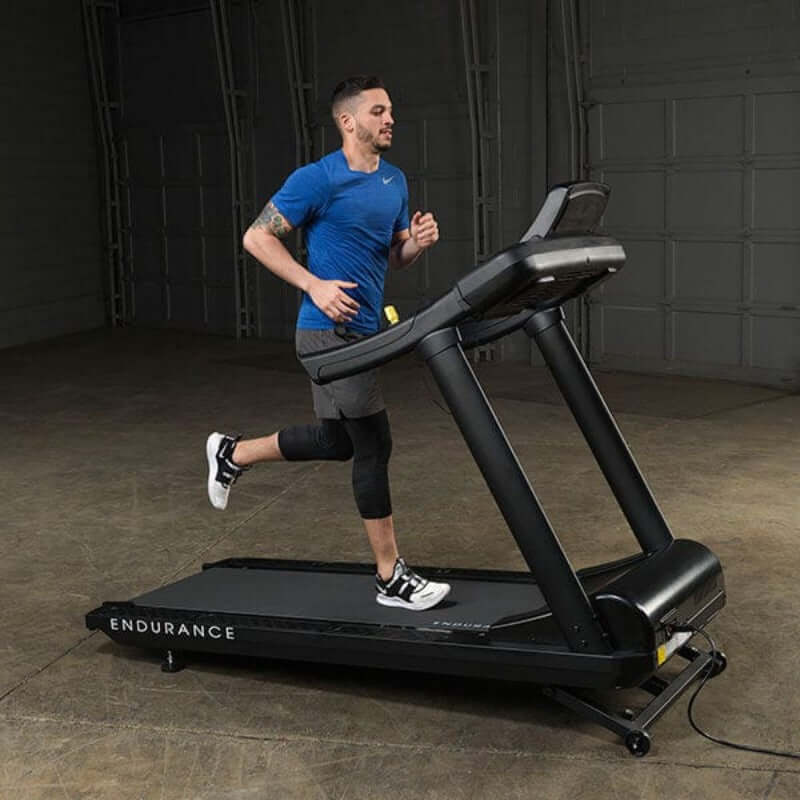 T150  Body Solid Commercial Treadmill T150 Sample Exercise