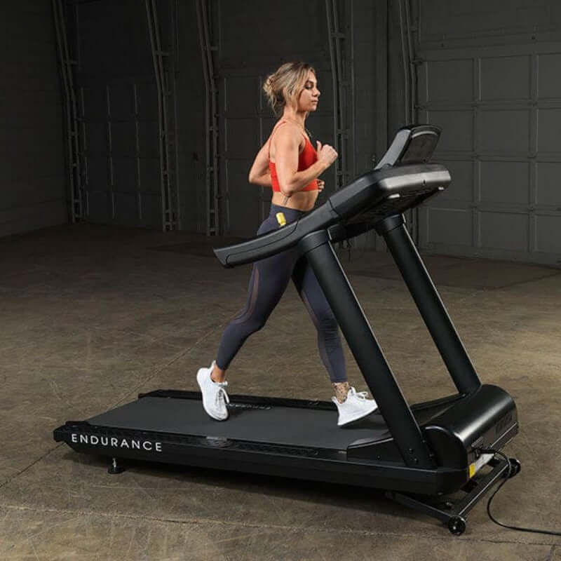 T150  Body Solid Commercial Treadmill T150 Sample Exercise