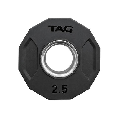 TAG 12-Sided Urethane O+lympic Grip Plates 2.5 lb
