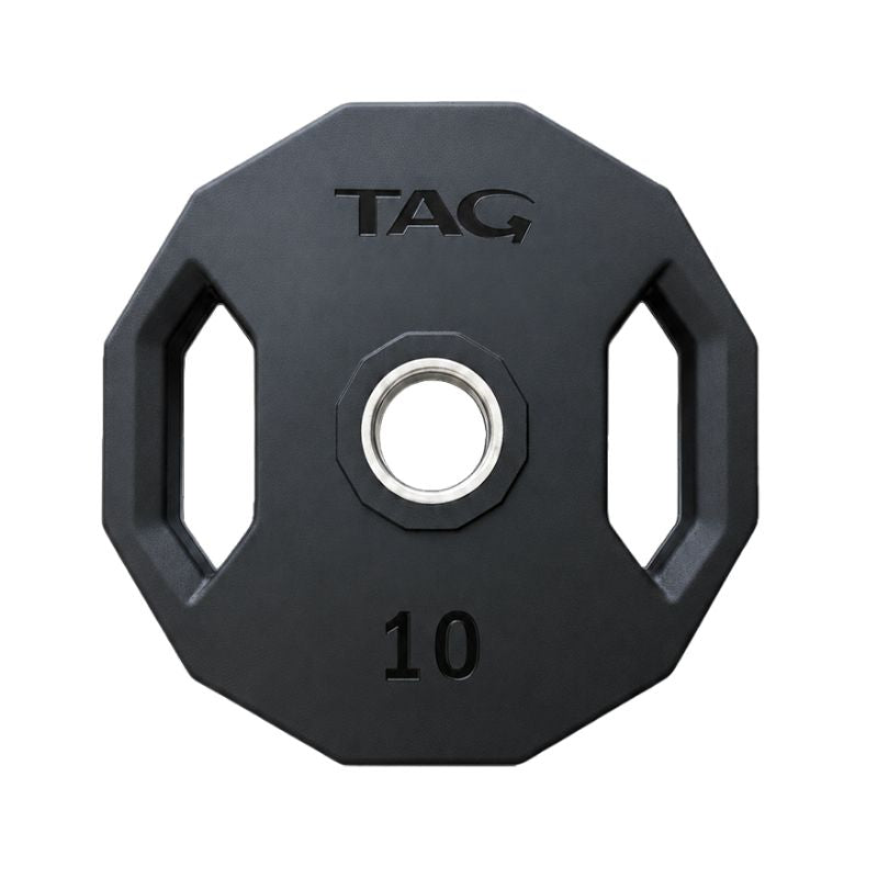 TAG 12-Sided Urethane Olympic Grip Plates 10 lb