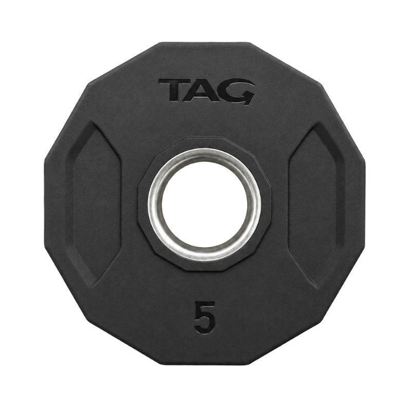 TAG 12-Sided Urethane Olympic Grip Plates 5 lb