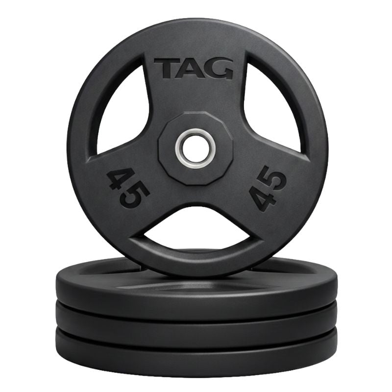 TAG Tri-Grip Rubber Olympic Plates