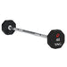 TAG 8-Sided Premium Urethane Fixed Straight Barbells 40 lb