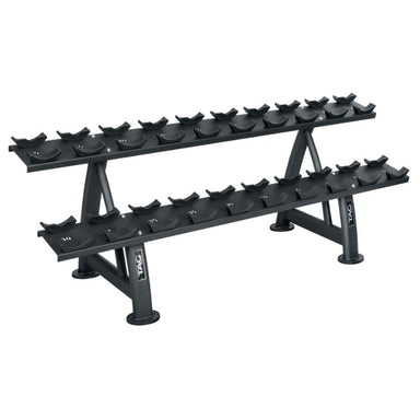 TAG Fitness 2-Tier Saddle Rack (Hold 10 Pairs) with Laser Cut Numbers