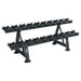 TAG Fitness 2-Tier Saddle Rack (Hold 10 Pairs) with Laser Cut Numbers