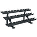TAG Fitness 3-Tier Saddle Rack (Holds 15 Pairs) on a white background
