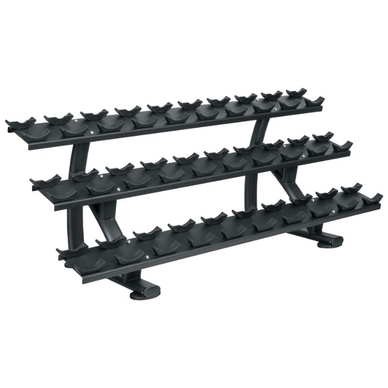 TAG Fitness 3-Tier Saddle Rack (Holds 15 Pairs) on a white background