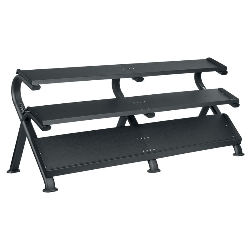 TAG Fitness 3 Tier Horizontal Dumbbell Rack - RCK-MEGA