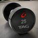 TAG Fitness Premium Ultrathane Dumbbell 25 lbs