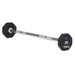 TAG Fitness 8-Sided Virgin Rubber Fixed Barbell with Straight Bar 20 lb