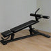 TAG Fitness Adjustable Decline Bench - Black Frame inside Gym