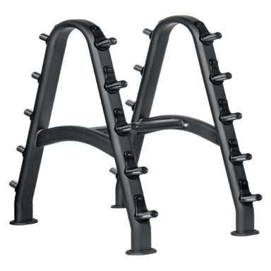 TAG Fitness Black Fixed Barbell Rack | RCK-BBR-B Empty Barbell Rack