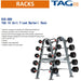 TAG Fitness Black Fixed Barbell Rack _ RCK-BBR-B Product Brochure