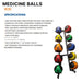 TAG Fitness Deluxe Medicine Ball - Rubber Medicine Ball Specifications