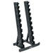 TAG Fitness HEX Vertical Dumbbell Rack (Holds 10 Pairs) on  a white background