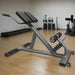 TAG Fitness Hyper Extension Bench - Black Frame inside Gym