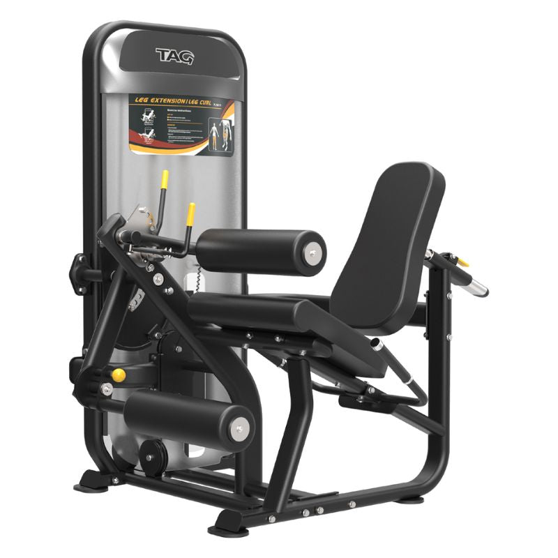 TAG Fitness Performance Line Leg Extension  Leg Curl Machine on a white background