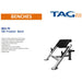 TAG Fitness Preacher Bench - Black Frame Specifications