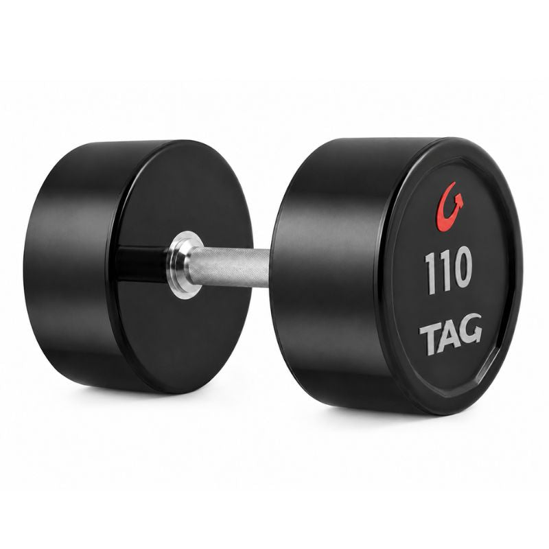 TAG Fitness Premium Ultrathane Dumbbell (Pairs) 110 lb