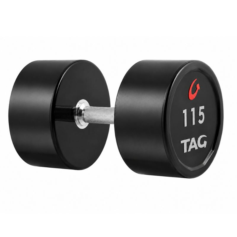 TAG Fitness Premium Ultrathane Dumbbell (Pairs)  115 lb