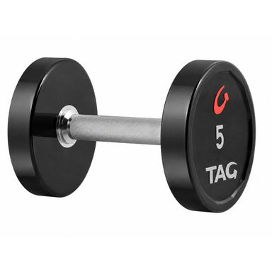 TAG Fitness Premium Ultrathane Dumbbell (Pairs) 5 lb