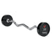 TAG Fitness Premium Ultrathane Fixed Barbell with EZ Curl handle 30 lb
