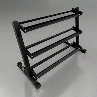 TAG Fitness RCK-HDR52 3 Tier Hex Dumbbell Rack Empty