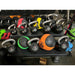 TAG Fitness Rubber Encased Kettlebell with Chemical Chrome Handle with other Accessories