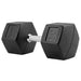 TAG Fitness Rubber Hex Dumbbell 30 lb