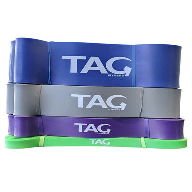 TAG Fitness Strength Bands Xtra Light to Heavy