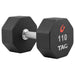 TAG Fitness U8DB 8 Sided Premium Ultrathane Dumbbells 110 lb