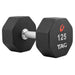 TAG Fitness U8DB 8 Sided Premium Ultrathane Dumbbells 125 lb 