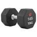 TAG Fitness U8DB 8 Sided Premium Ultrathane Dumbbells 145 lb