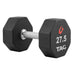 TAG Fitness U8DB 8 Sided Premium Ultrathane Dumbbells 27.5 lb