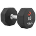TAG Fitness U8DB 8 Sided Premium Ultrathane Dumbbells 80 lb