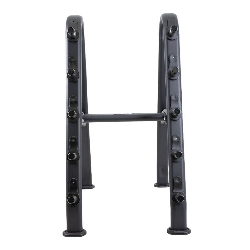 TKO 10 Barbells Fixed Barbell Rack Front View