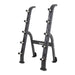 TKO 5 Barbells Fixed Barbell Rack Side View