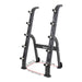 TKO 5 Barbells Fixed Barbell Rack Side dimension