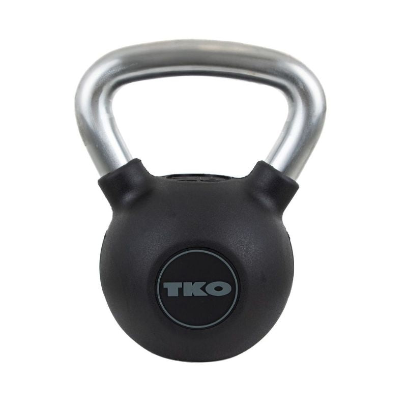 TKO Rubber Kettlebell 25 lbs