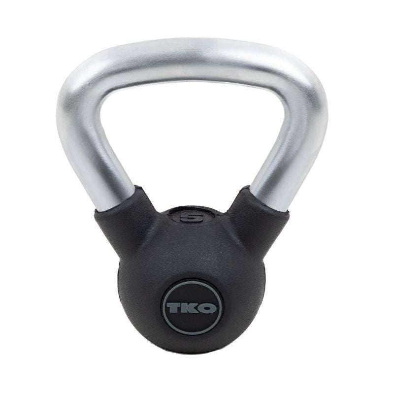 TKO Rubber Kettlebell  5 lb