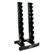 TKO Strength 10 Pair Vertical Dumbbell Rack - 840VDR10-BK Empty Rack Main