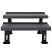 TKO Strength 2-Tier Kettlebell Rack - 859KR-BK Front View