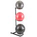 TKO Strength 3 Stability Ball Set with Storage Rack - S853-FBP55-75 Main Display