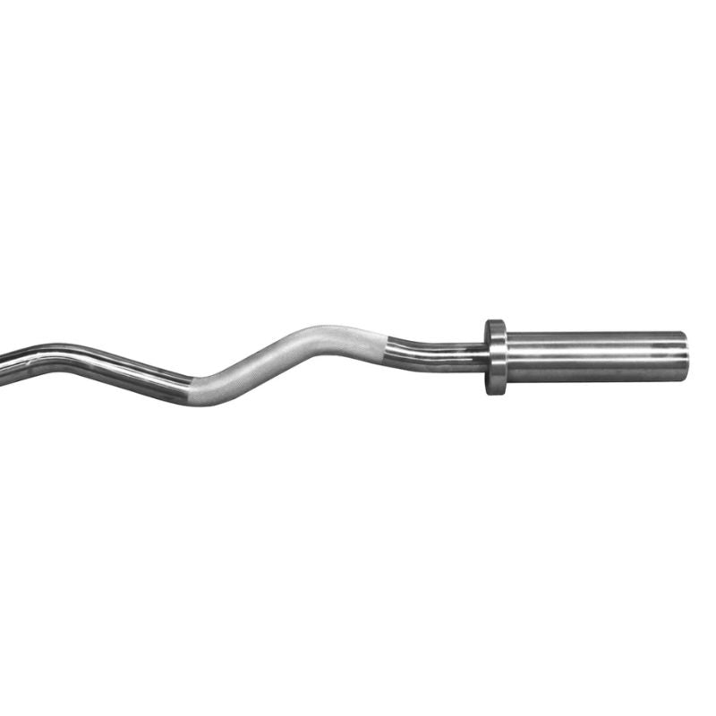 TKO Strength 47" Olympic Curl Bar – 813OB-47C