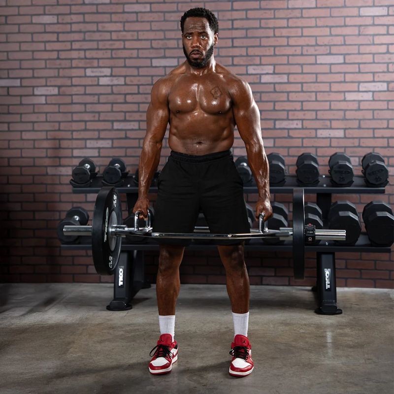 TKO Strength 56_ COMBO HEX BAR – 812HB-56  used in Deadlift Workout