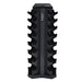 TKO Strength 8 PAIR VERTICAL DUMBBELL RACK (Black) - 826VDR8-BK Front View